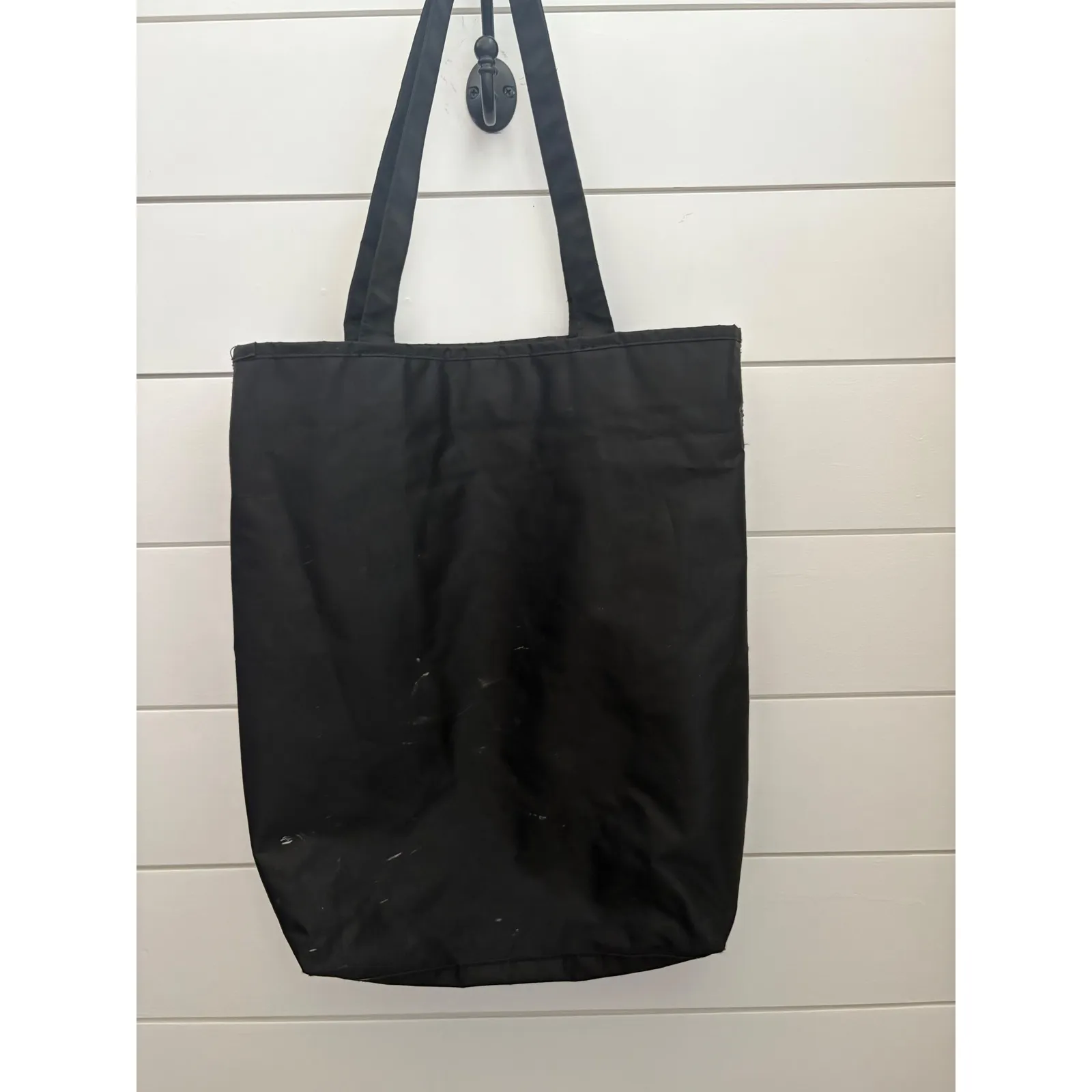 Betty Boop Sequin Tote‎ Bag Shopper Purse Black Hearts Cartoon Graphic - Image 3