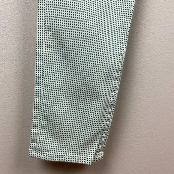 Adriano‎ Goldschmied The Legging Ankle Super Skinny Pants 32R Green White - Image 4