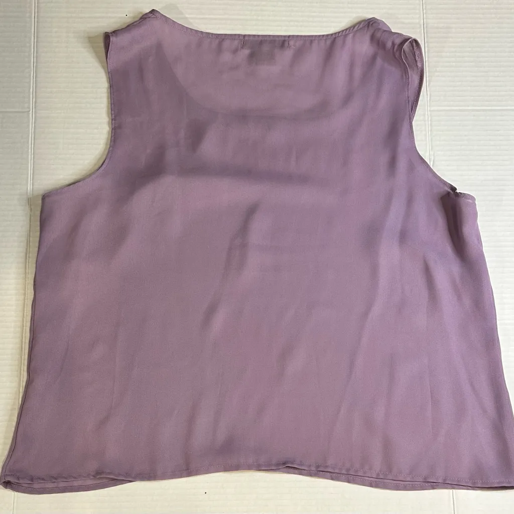 Notations Lavender Sheer Tank Top‎ Size XL Pre-owned - Image 5