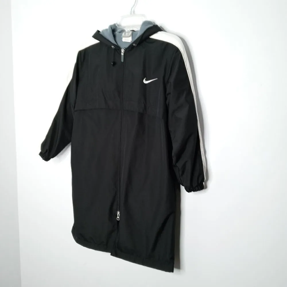 Nike black zip up coat women's size small - Image 4