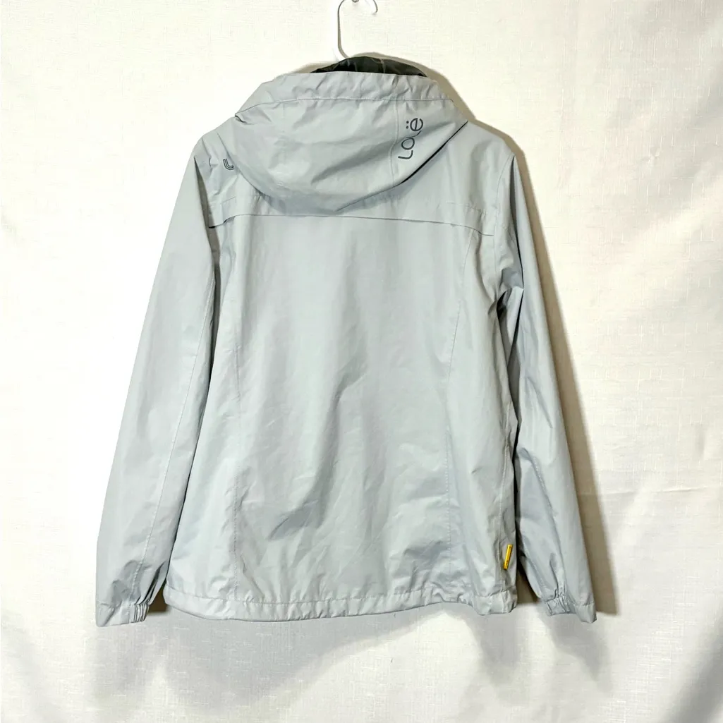 Lole Lainey Women's Light Gray rain jacket - Image 4