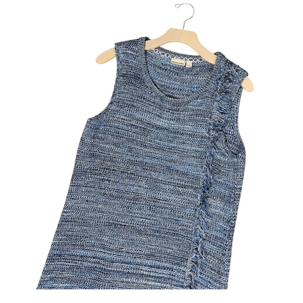 ANTHROPLOGIE HOLDING HORSES Tweed Knit Fringe Dress - Image 5