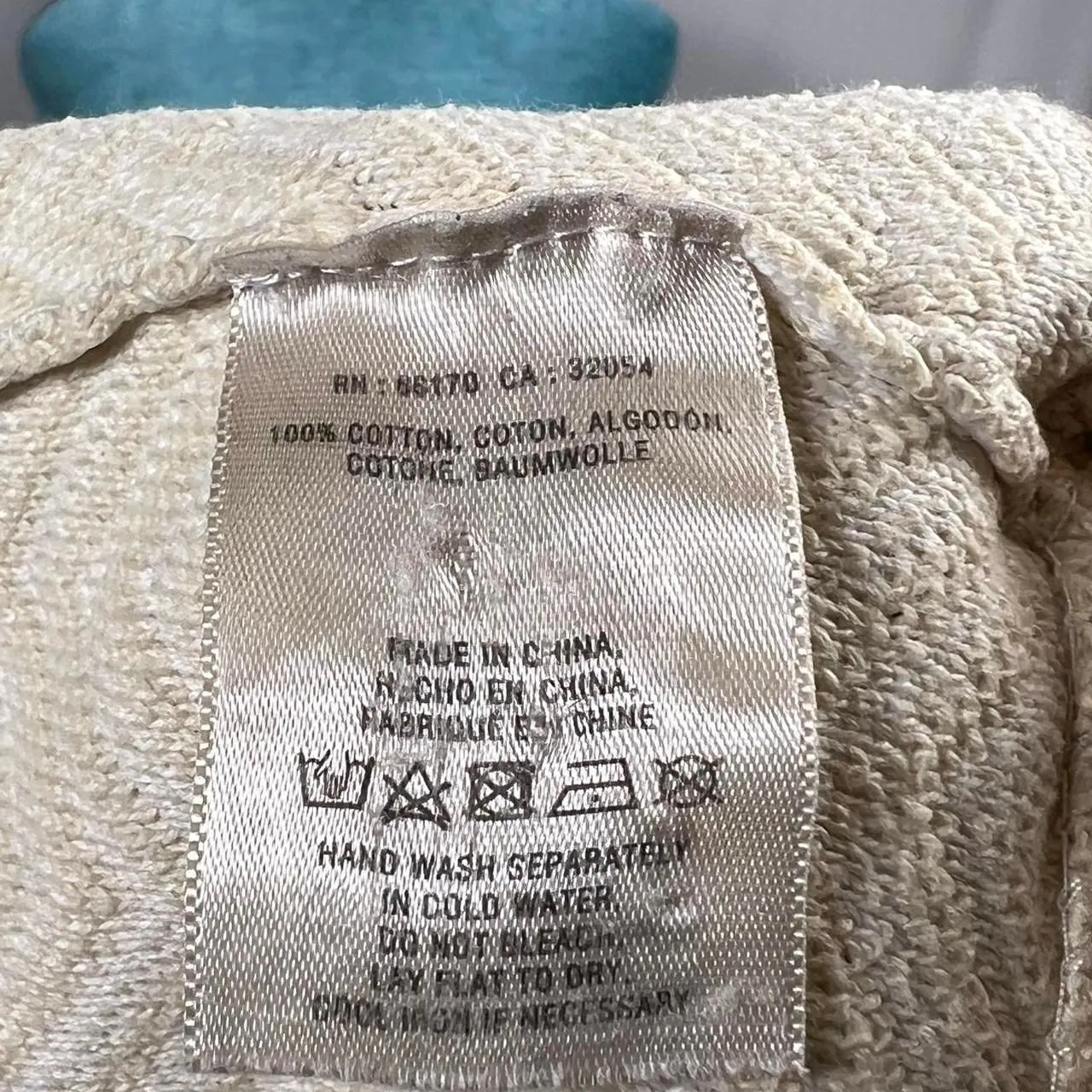 Anthropologie Rosie Neira 100% Cotton Cream Chevron Knit Jacket - Image 8