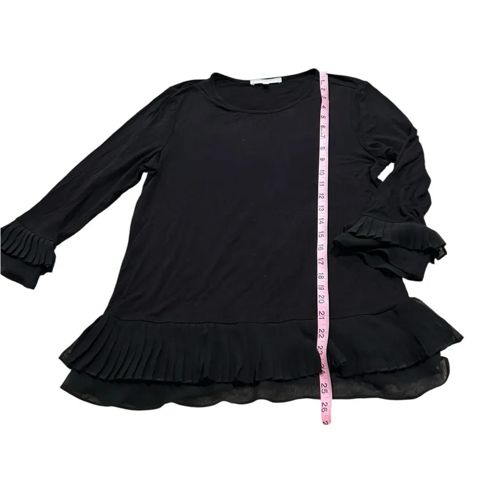 DANIEL RAINN black top with pleats - Image 2