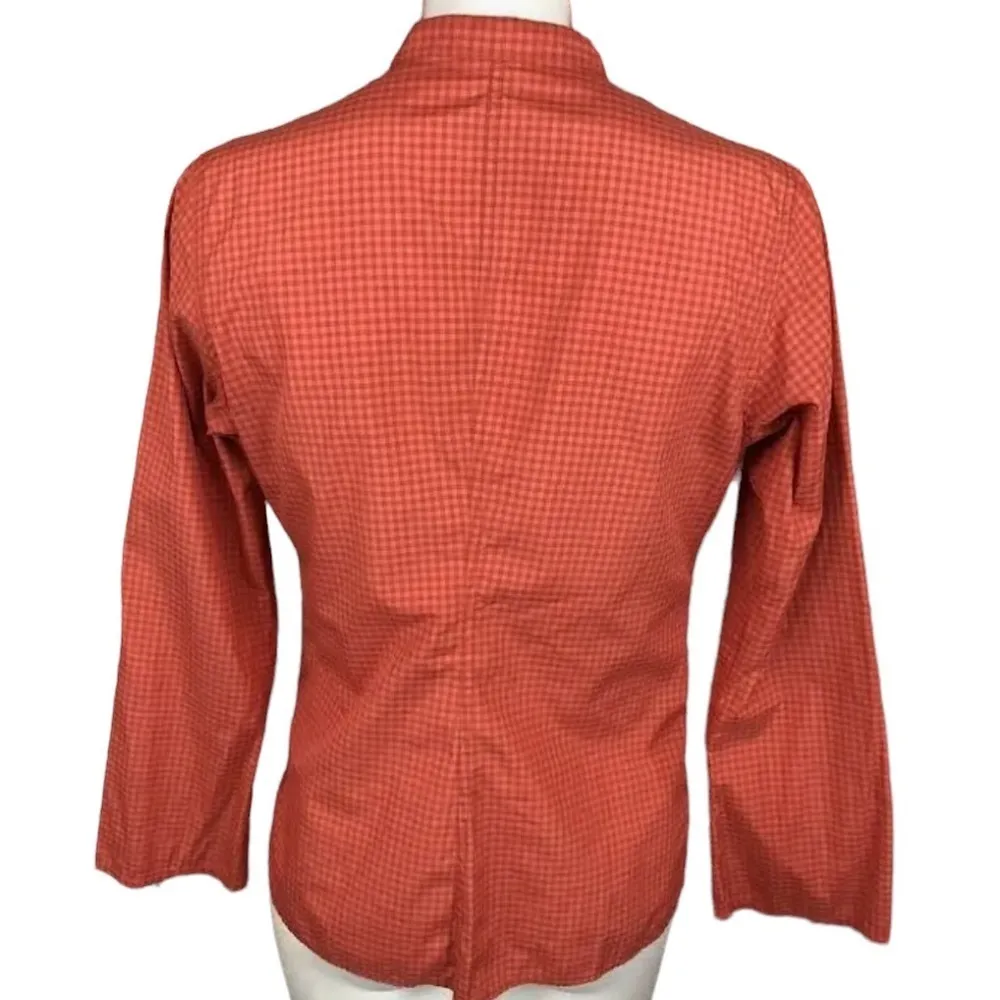 💙SALE 3/$25 PATAGONIA LONG SLEEVE GINGHAM CHECK HENLEY COTTON BUTTON DOWN TOP 14 - Image 2