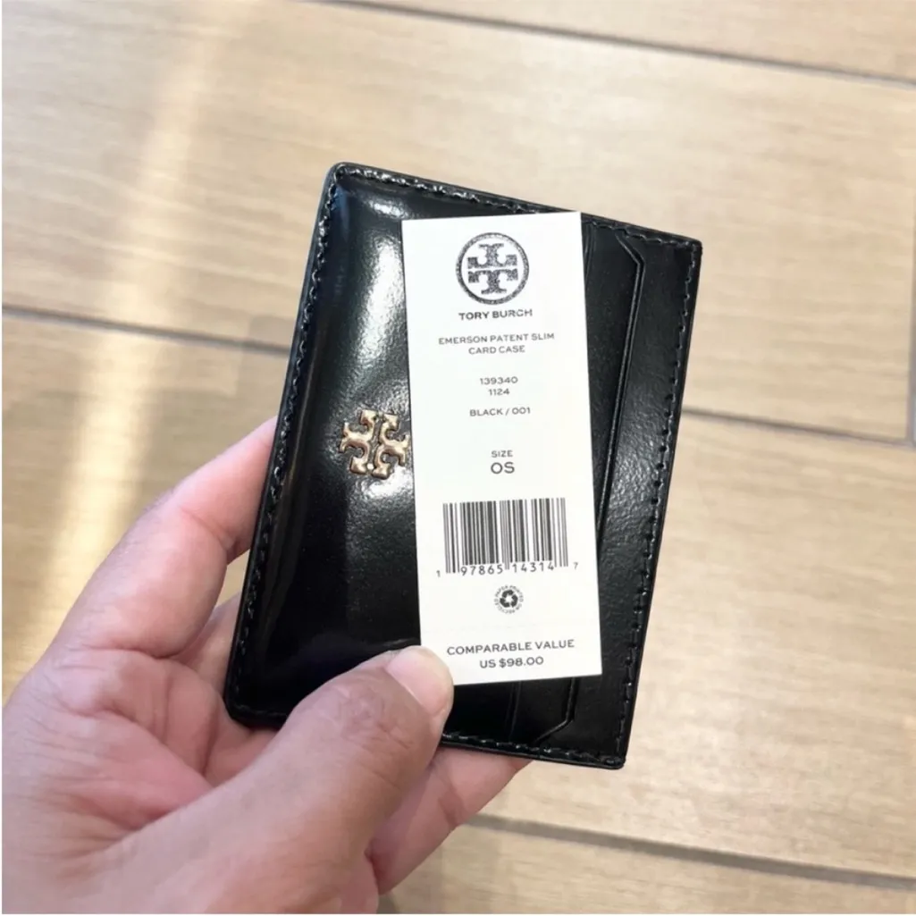 Tory Burch Emerson Slim Card Case Wallet
In Black139340 - Image 6