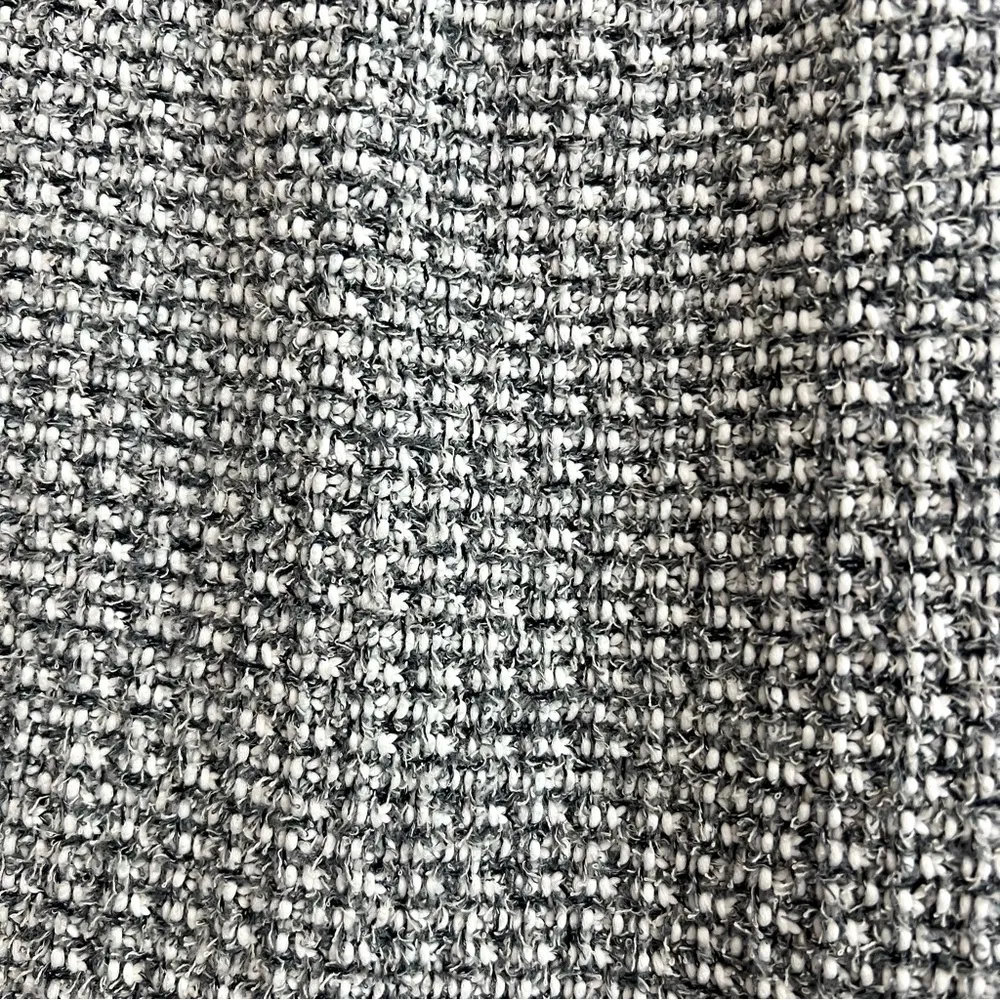 Anthropologie Maeve Tamara Fringed Mini Sweater Skirt Grey Size Medium - Image 7