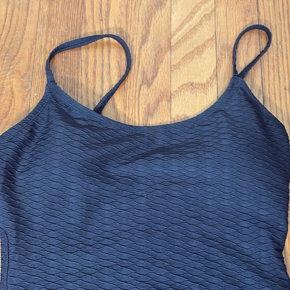 Andie Amalfi One Piece Swimsuit Textured Black size‎ Small NWOT - Image 2