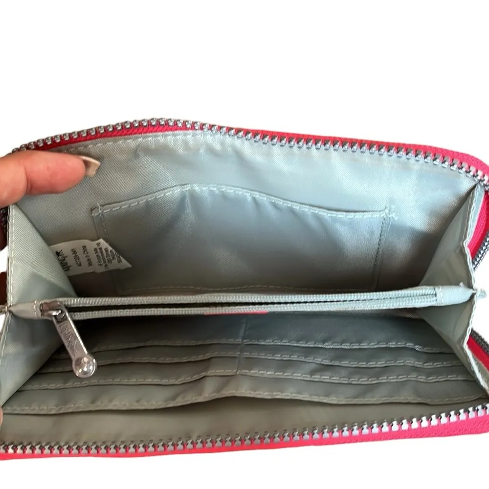 Kipling  Pink zipper Wallet - Image 7