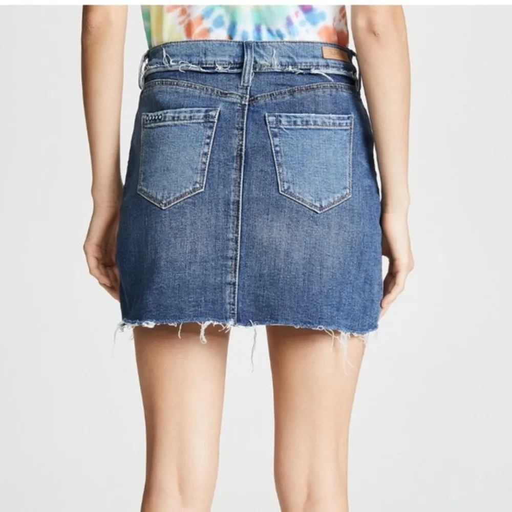Blank NYC Two Faced Denim Mini Skirt Size 24 - Image 3
