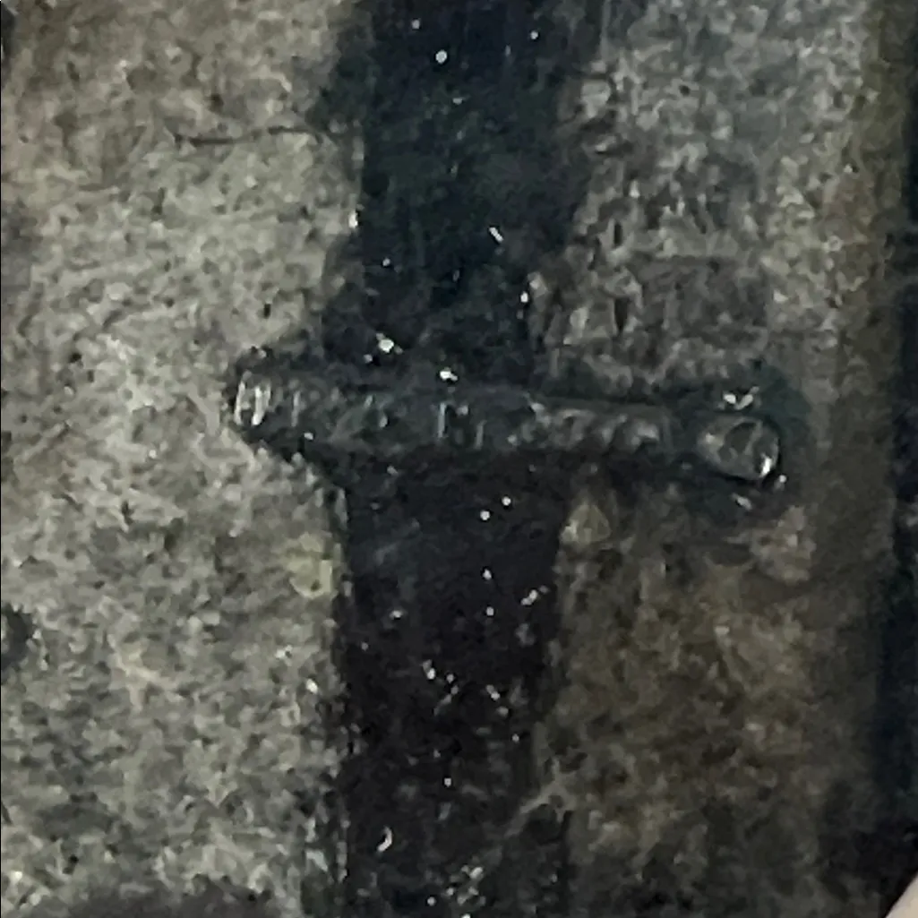 Silver color Floral Engraved belt buckle - Image 3