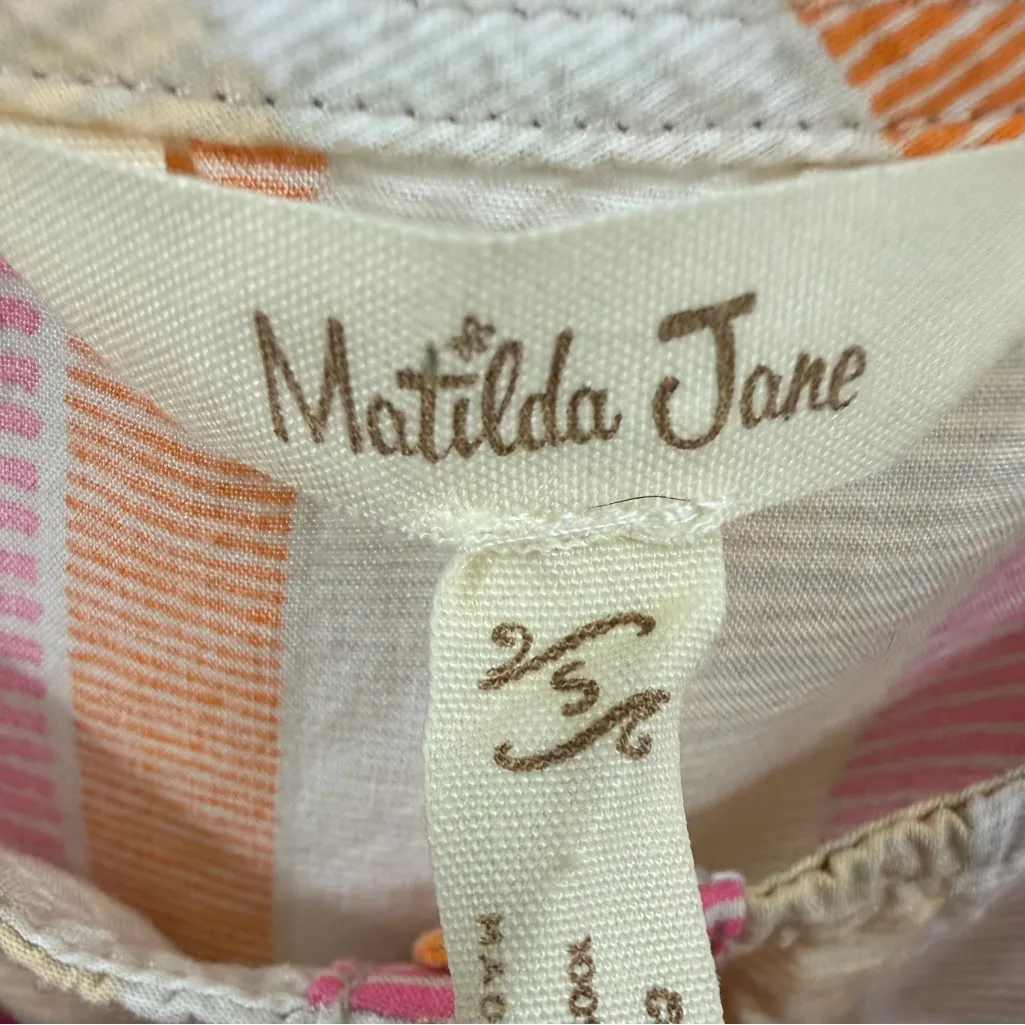 Matilda Jane  Multicolor Striped Jumpsuit - Image 2