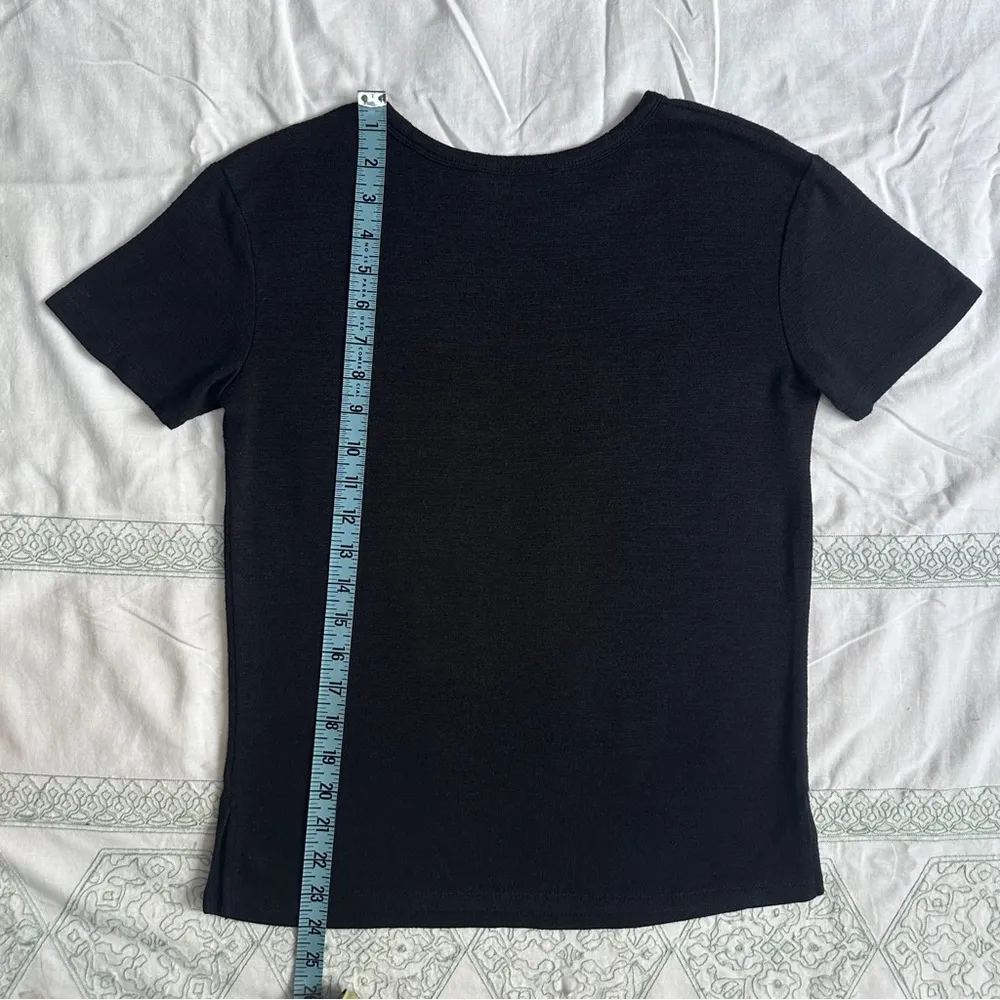 Weekend Hip Short Sleeve T-Shirt - Black - XS - Image 11