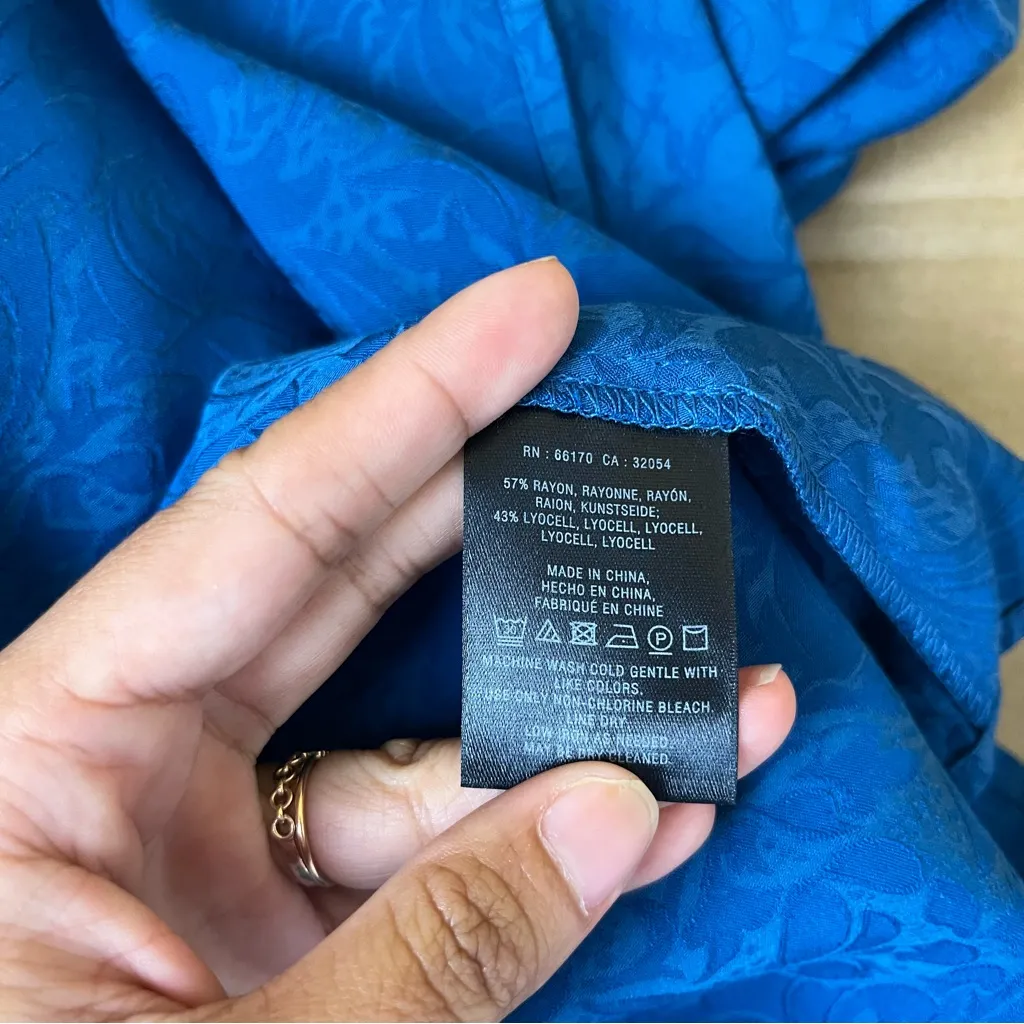 Anthropologie Holding Horses Leyton Cold Shoulder Swing Dress - Image 8