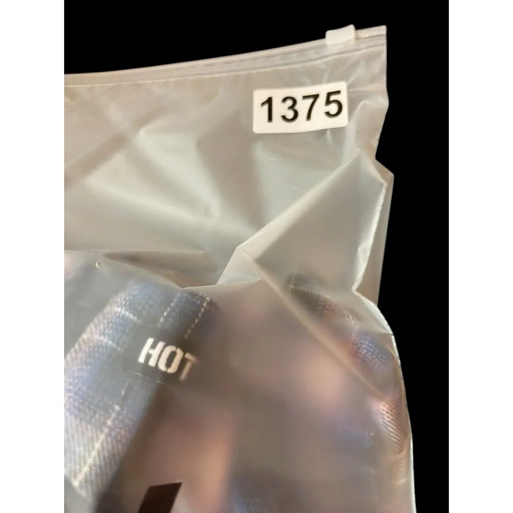 Hot Topic Plaid Pink Blue Gray Sleeveless Side Cut Out Skater Dress M - Image 13