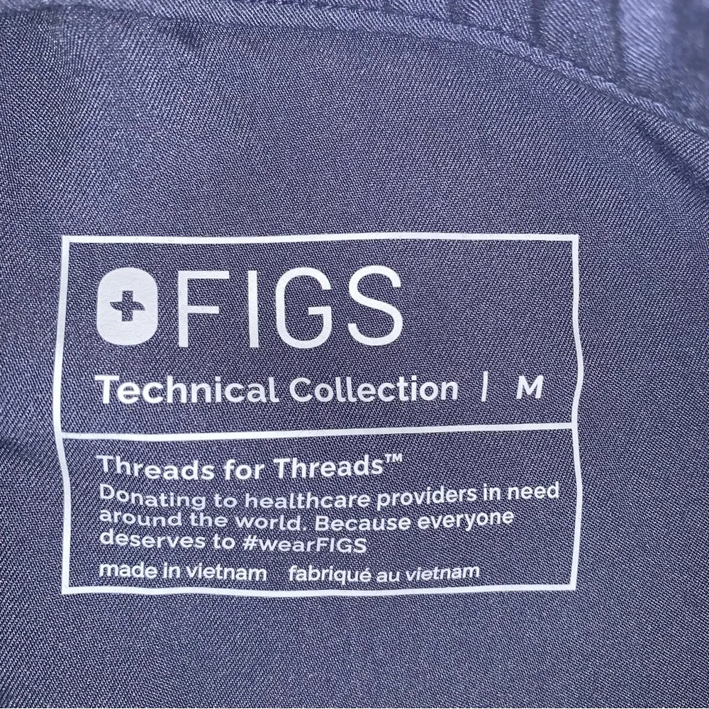 FIGS  Technical Collection Scrub Pants Bottoms Size Medium - Image 6