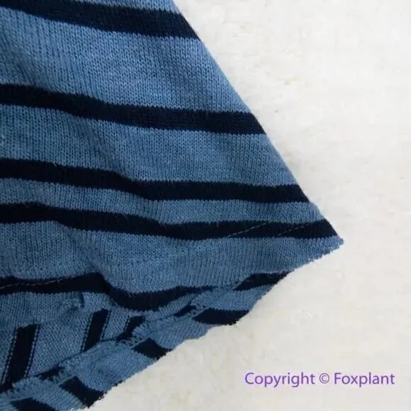 New! Free People Between The Lines Tunic Top dress in blue , size‎ XS - Image 6