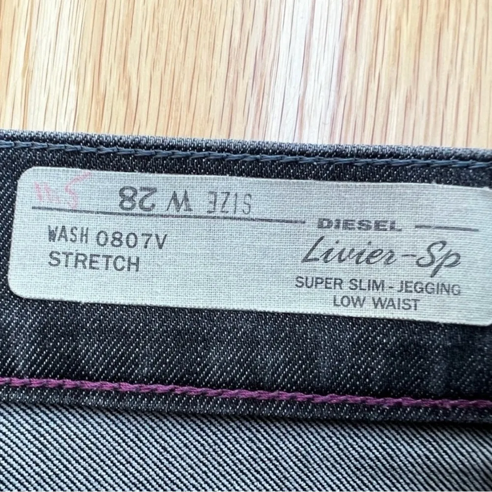 Diesel LIVIER-SP Super Slim Jegging Low Waist! - Image 9