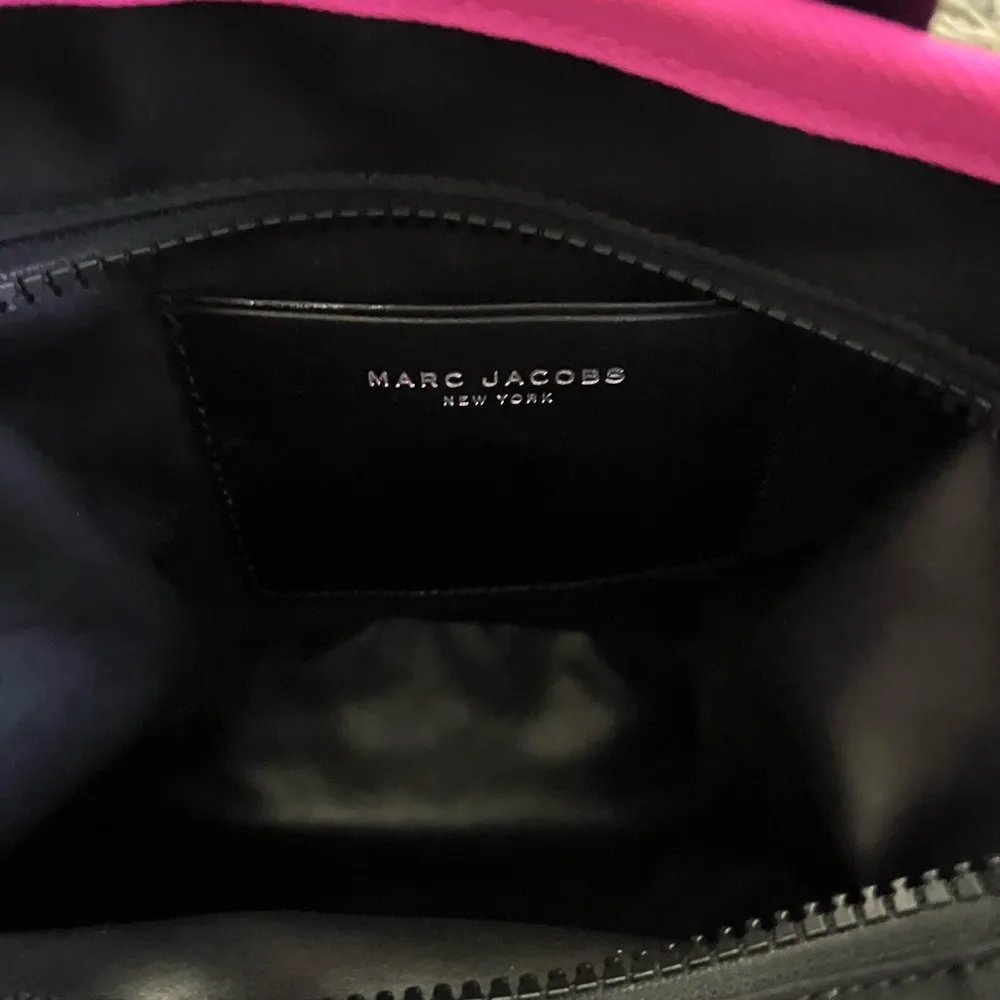 Marc Jacobs Pink and Black Tote Bag - Image 3