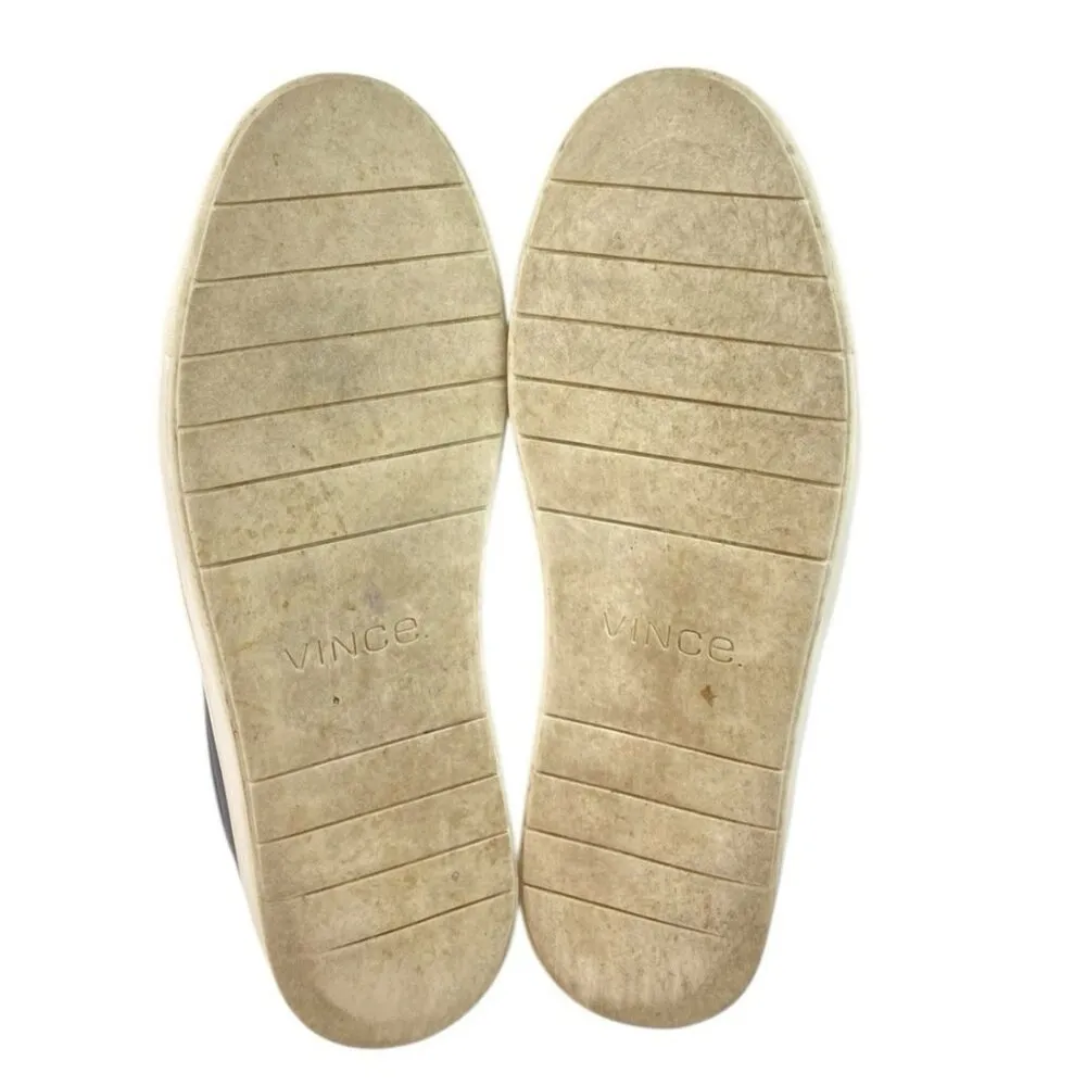 *Vince Blair Snakeskin Print Slip On Loafers Womens Size 8.5 Gray Quiet Luxury - Image 8