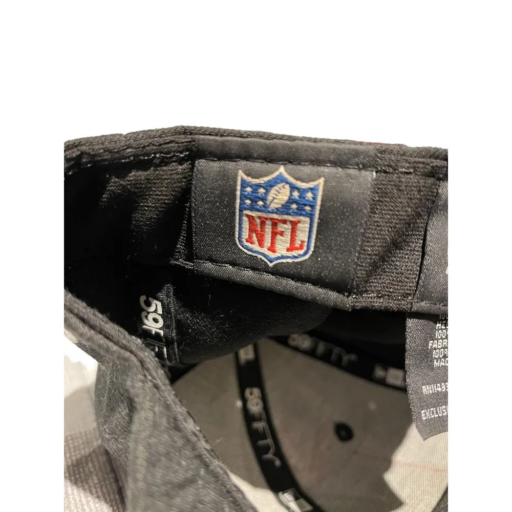 New Era Nfl onfield Pittsburgh Steelers 6 3/4 59.9cm 59fifty cap hat Black - Image 5