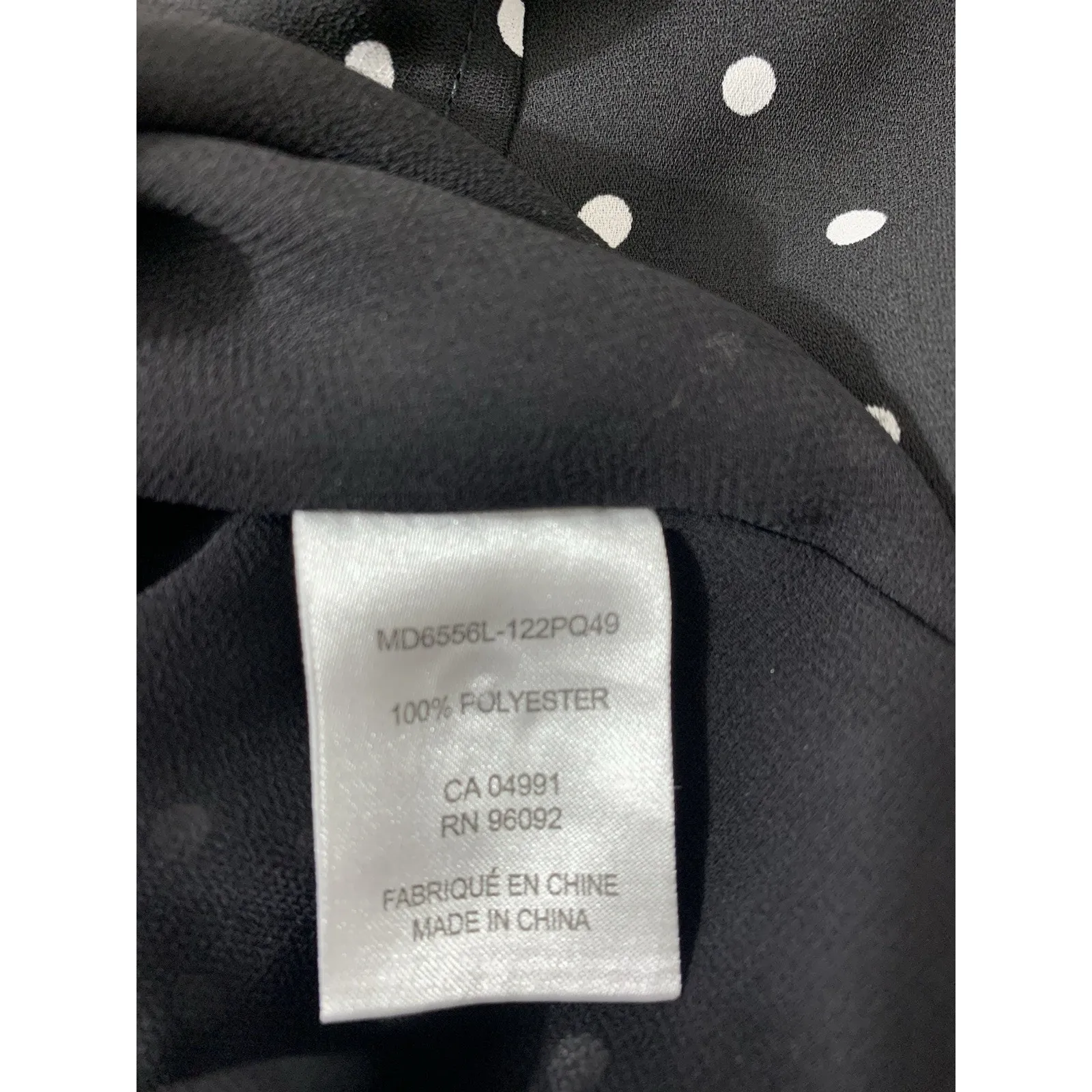 Katherine Barclay Size 2 Women’s Black Polca Dot - Image 6