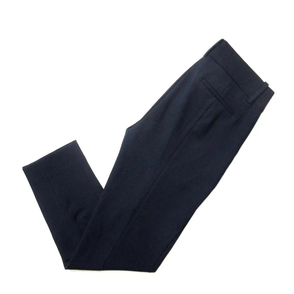 NWT J.Crew Slim Crop Cameron in Navy Blue Four Season Stretch Pants 8P - Image 2