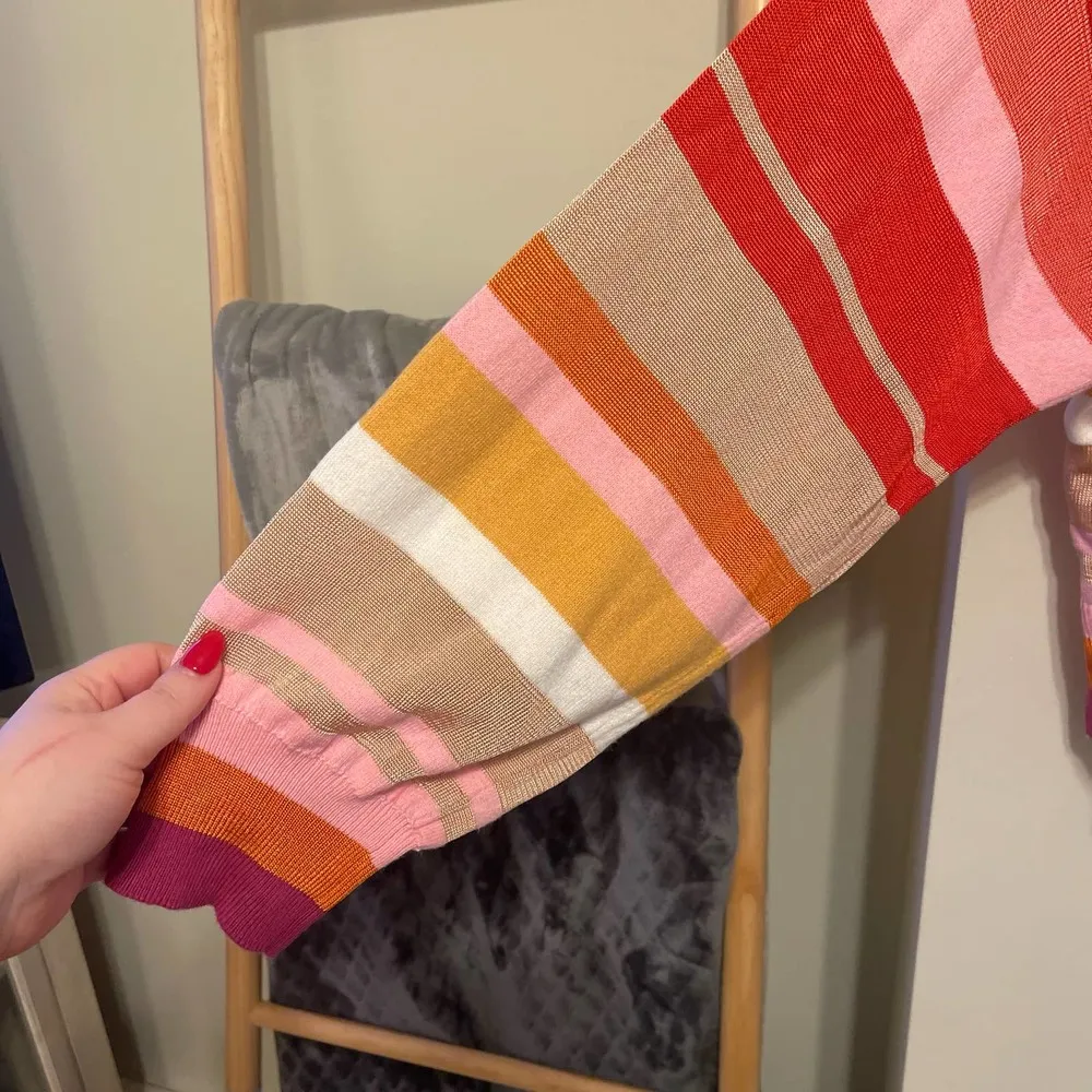 Ann Taylor Striped Cardigan Size XL - Image 5