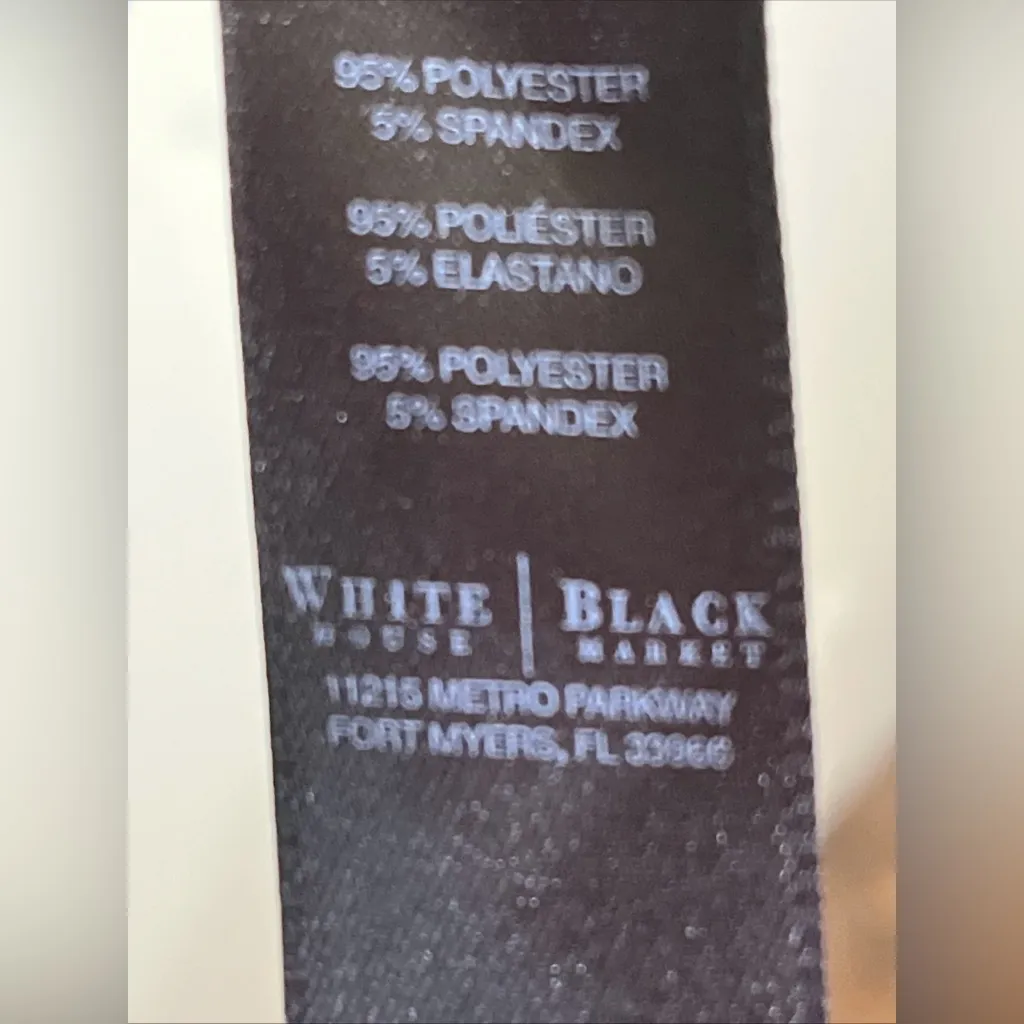 White House Black Market WHBM Sleeveless Overlap Front Top NWOT SMALL - Image 5