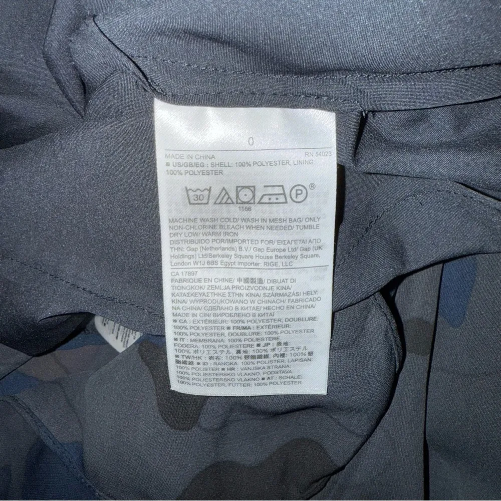 Banana Republic Shift Dress Camo Blue Size 0 - Image 6