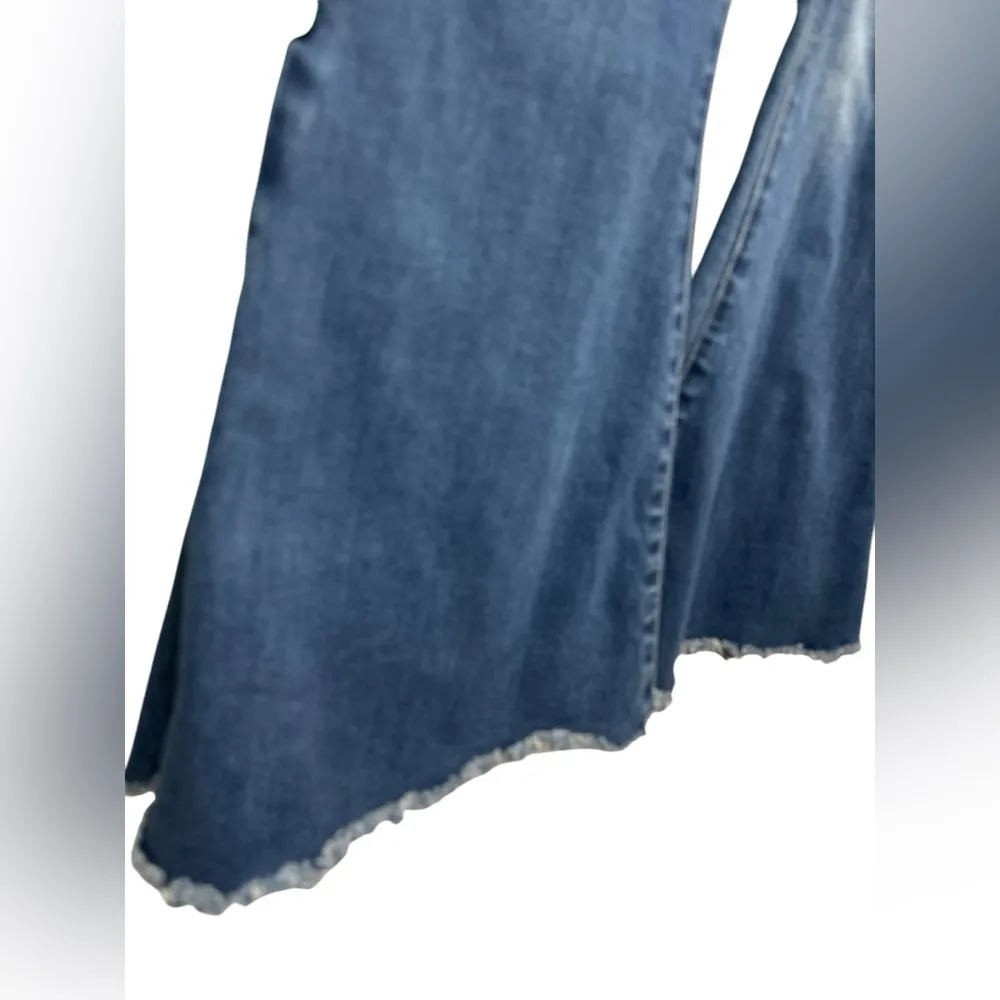 Blank Paige Jeans High Waist Flared Bell Bottom Boho Festival - Image 2