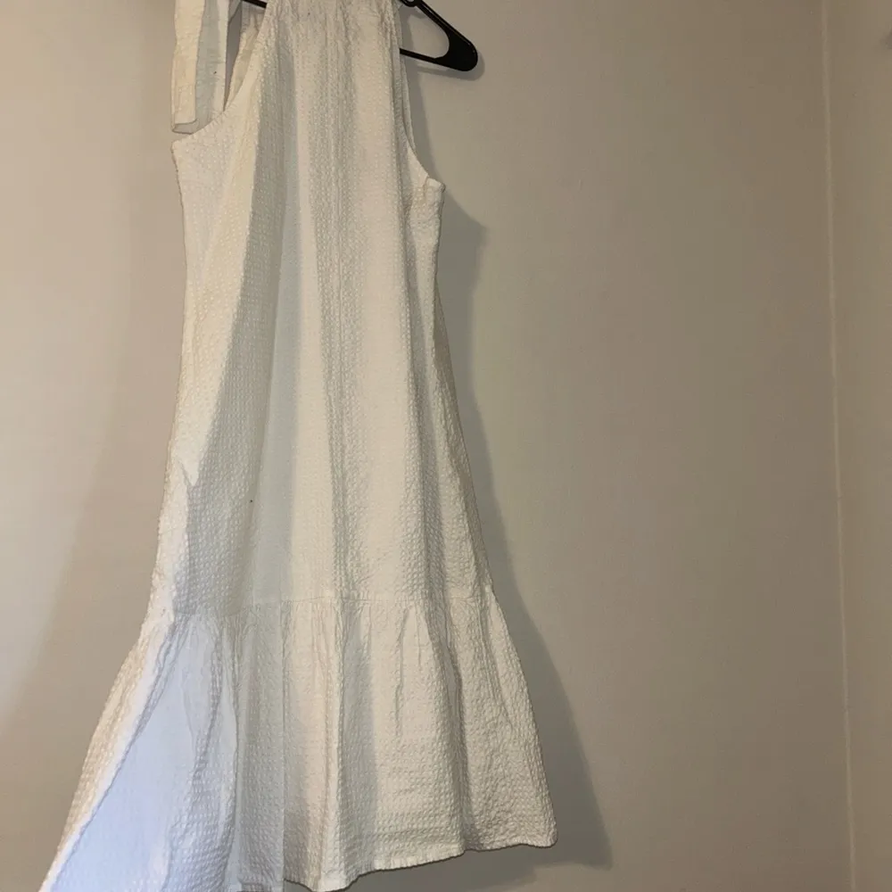 Vineyard Vines 144th Kentucky Derby Seersucker Dress Preppy White Medium - Image 4