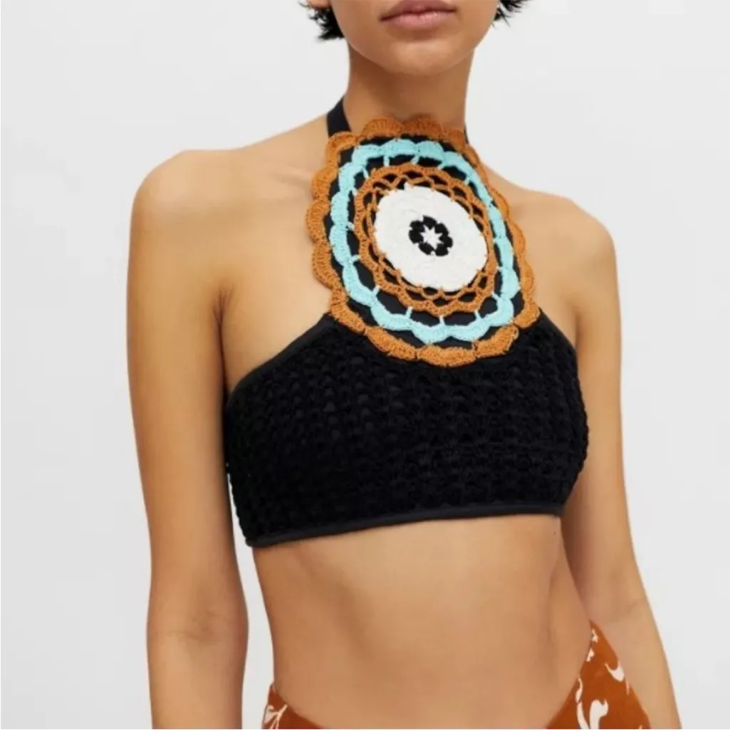 UO Hattie tropical floral pants Size Small - Image 2