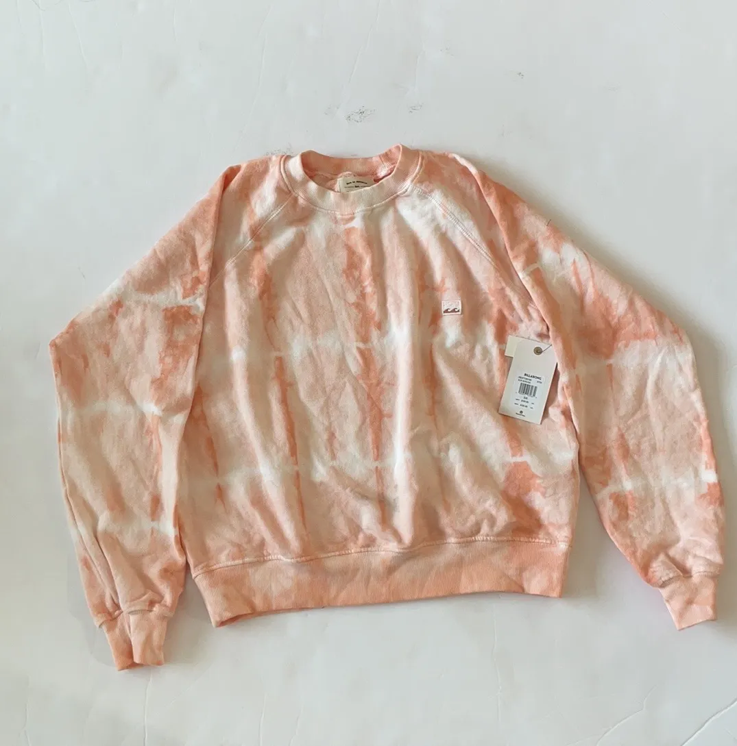 Sun shrunk tie dye crewneck sweatshirt small NWT - Image 4