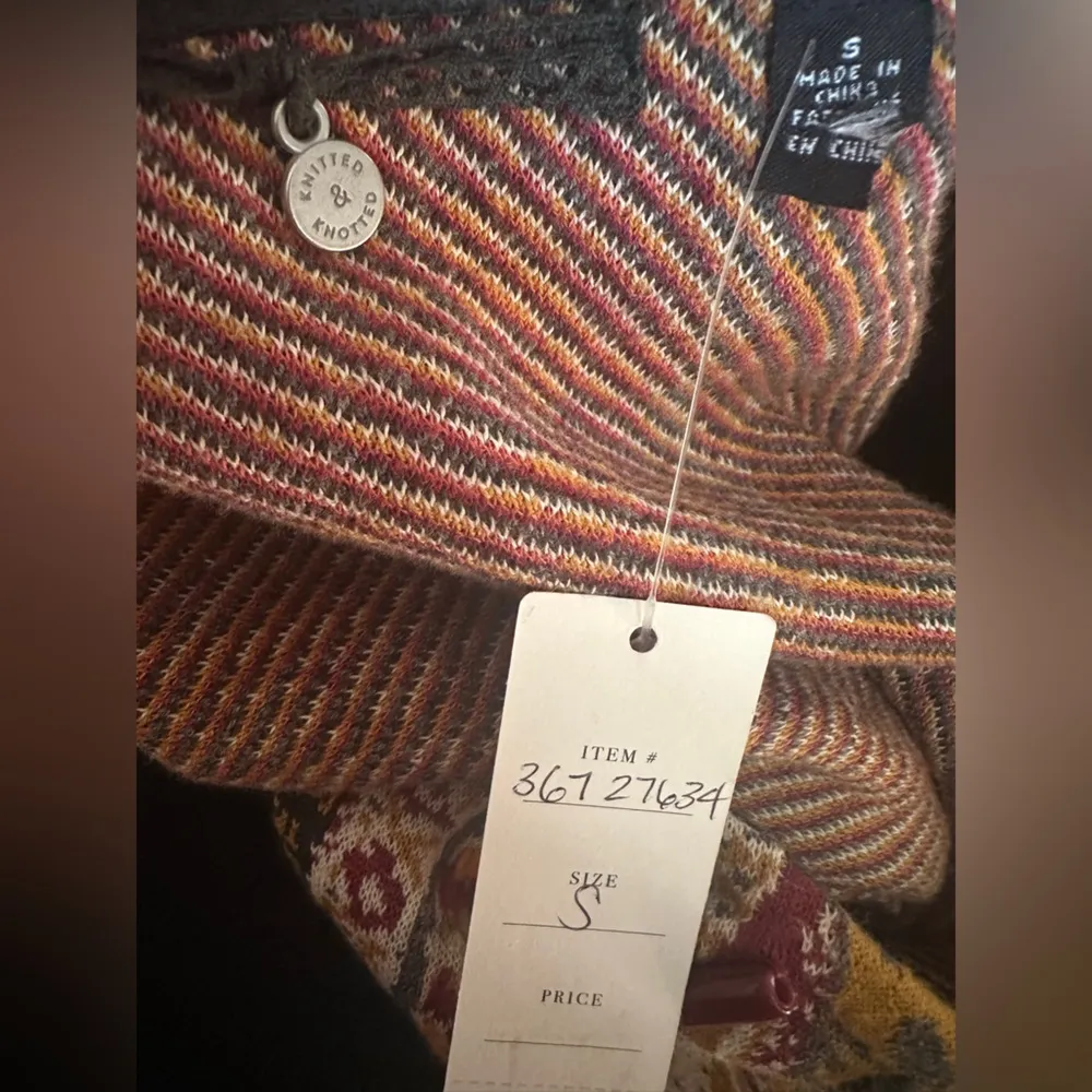 Anthropologie Lanka Tunic Dress by Knitted & Knotted, Size S, NWT - Image 8