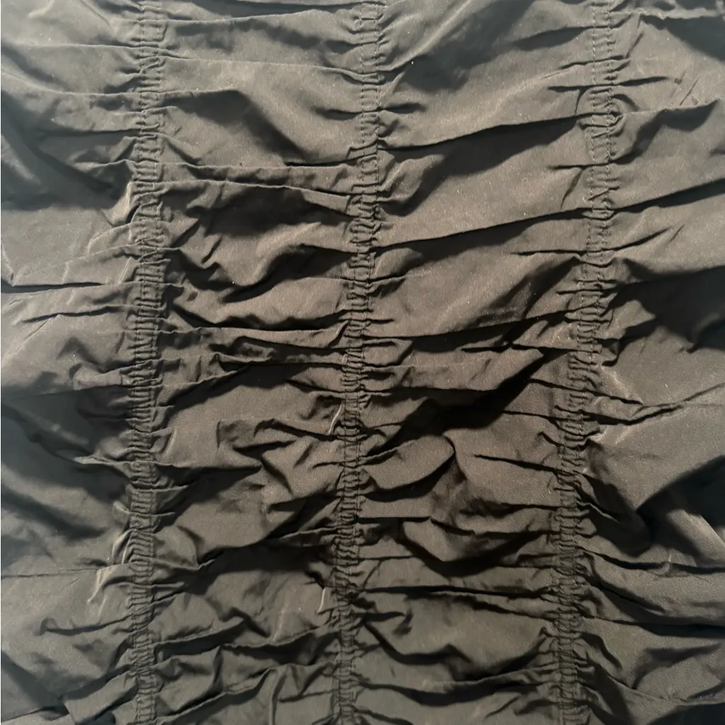 Joseph Ribkoff Black Ruched Skirt - Image 2