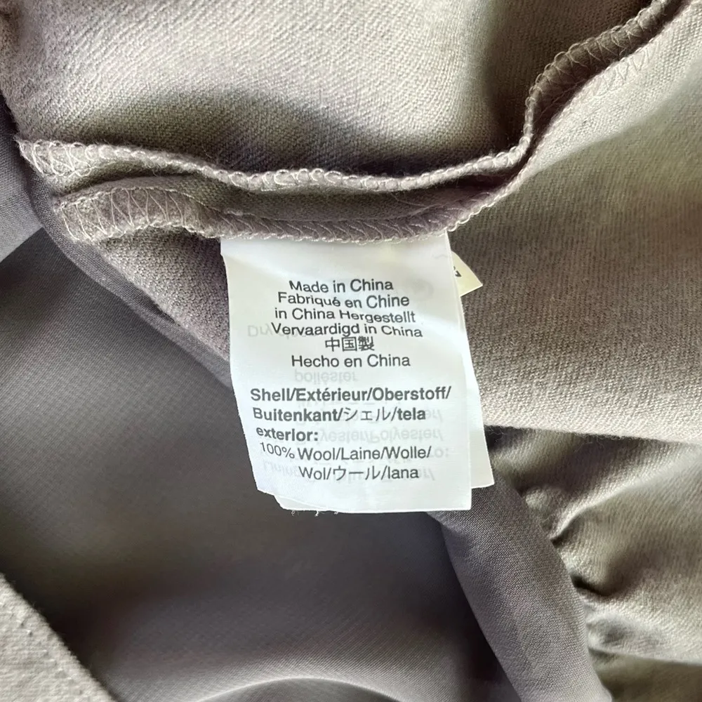 J Crew Wool Peplum Sleeveless Top Size 2 - Image 6