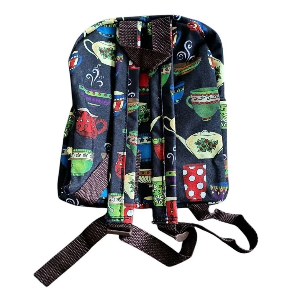 Creation Island Day Pack Mini Backpack Tea Coffee NWT Travel Vacation Essential - Image 3