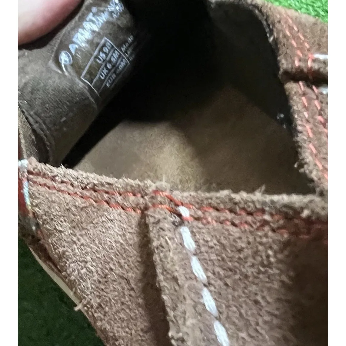 Ariat Size 9B Women's Cruiser Loafers Flat‎ Shoes Brown Suede Aztec Slip On - Image 9