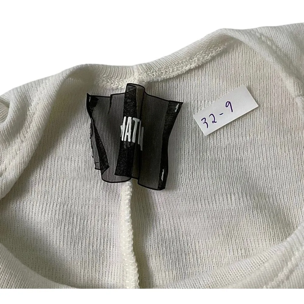 Reformation Ivory Sweater Top Women Size Small | 32-9 - Image 4