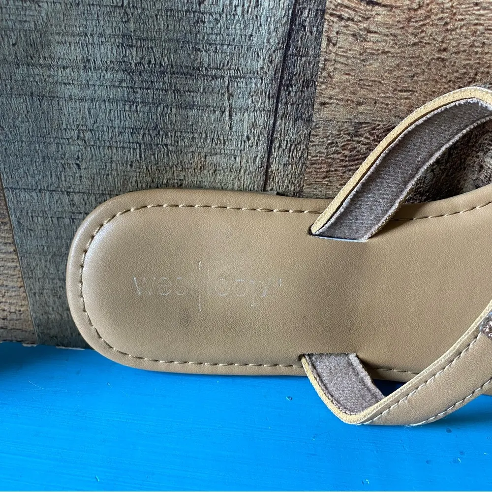 •Jeweled sandals by West | Loop• Size 7/8 - Image 4