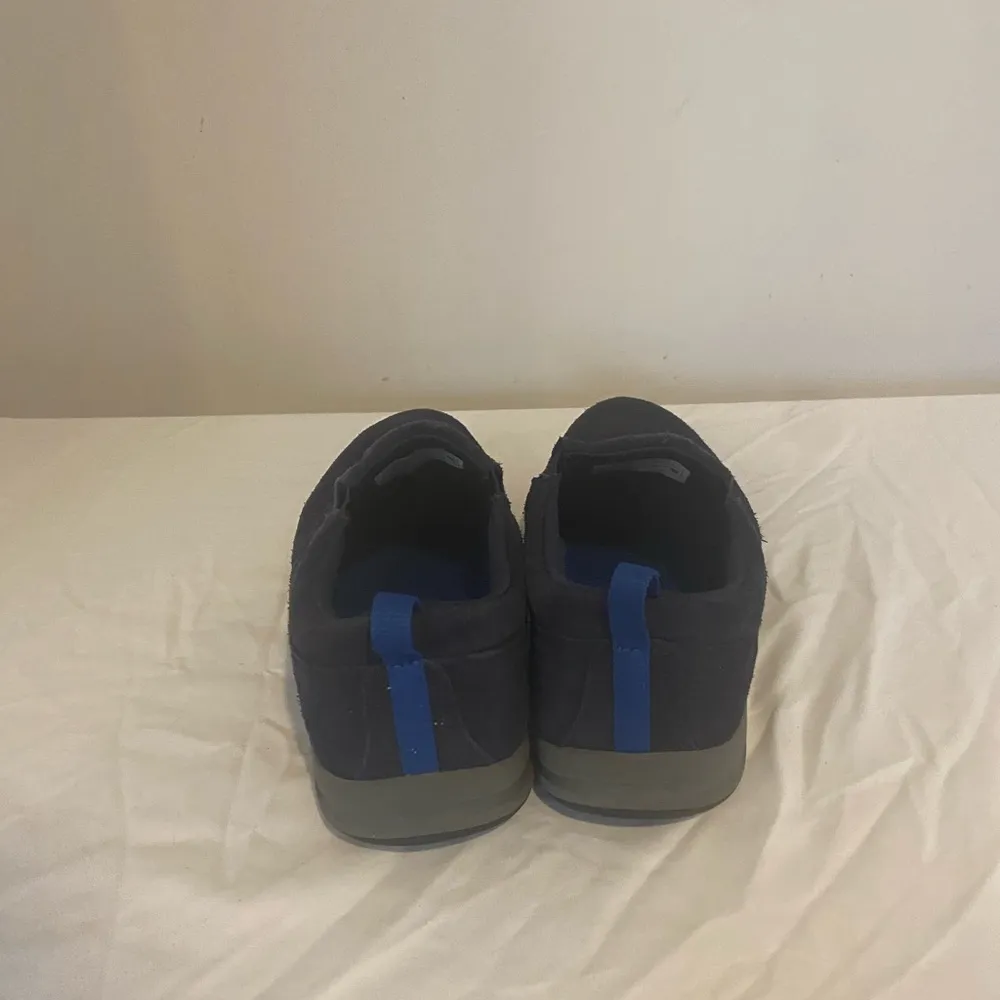 Lands' End 459832 Womens 9.5B Solid Navy Suede Comfort Slip on Comfort Shoes - Image 4