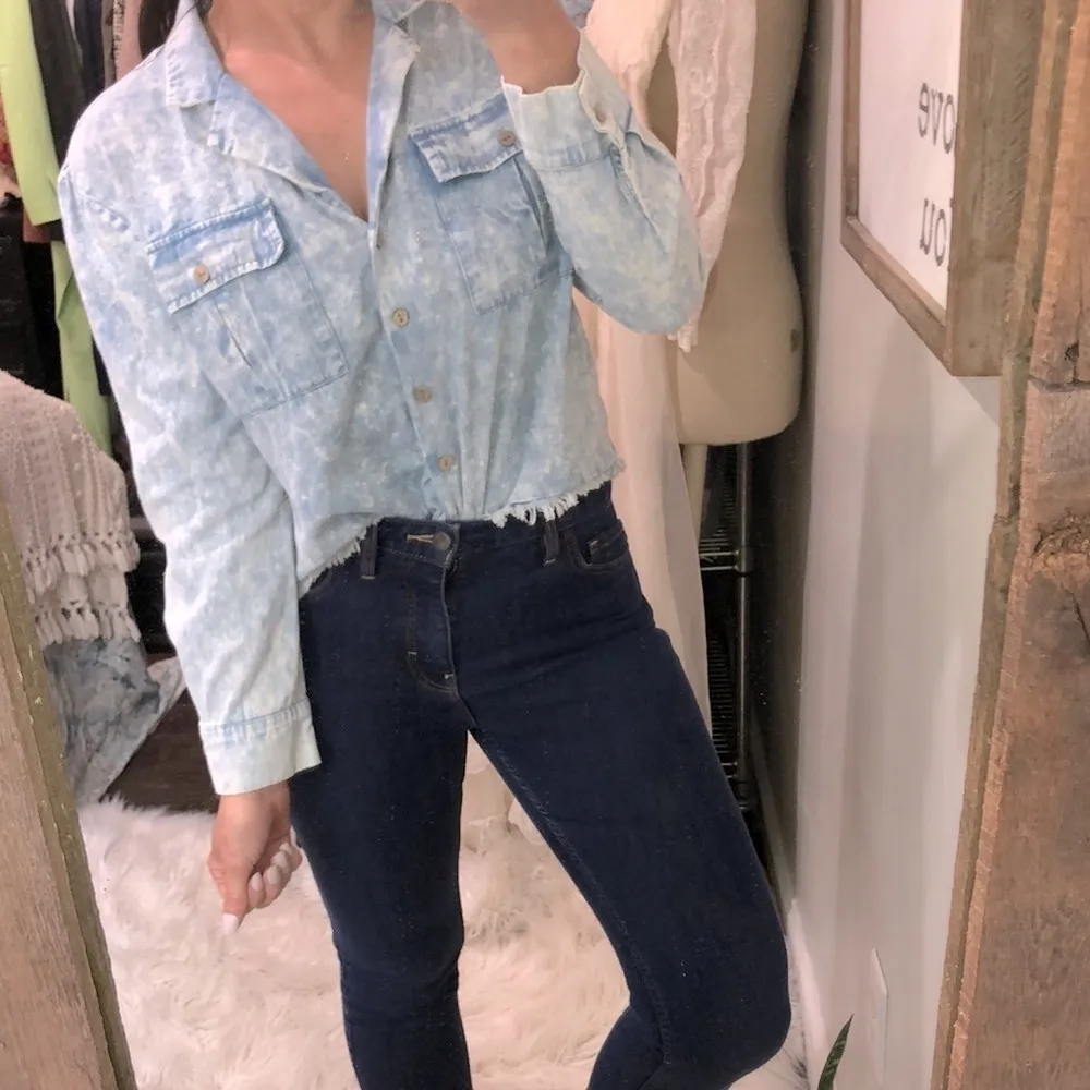 Promesa boho top size small - Image 2