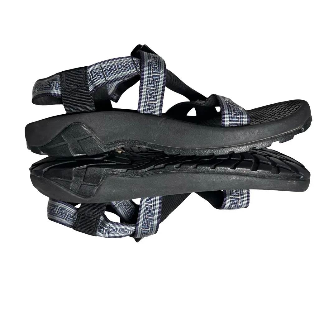 Women's Black & Purple TEVA 6833 Water Sport Hiking Trail Sandals Shoes Sz 8 - Image 6