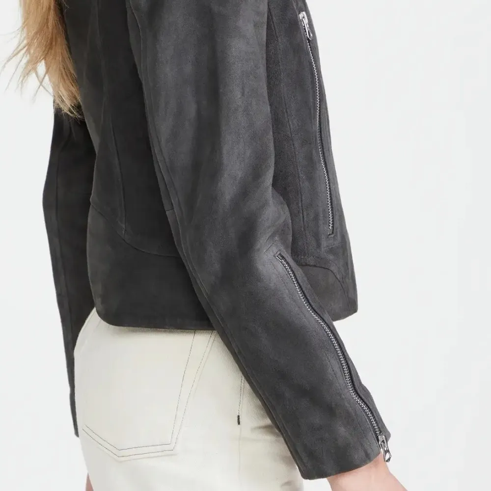 NWT RAG & BONE Mack Suede Jacket - Image 10