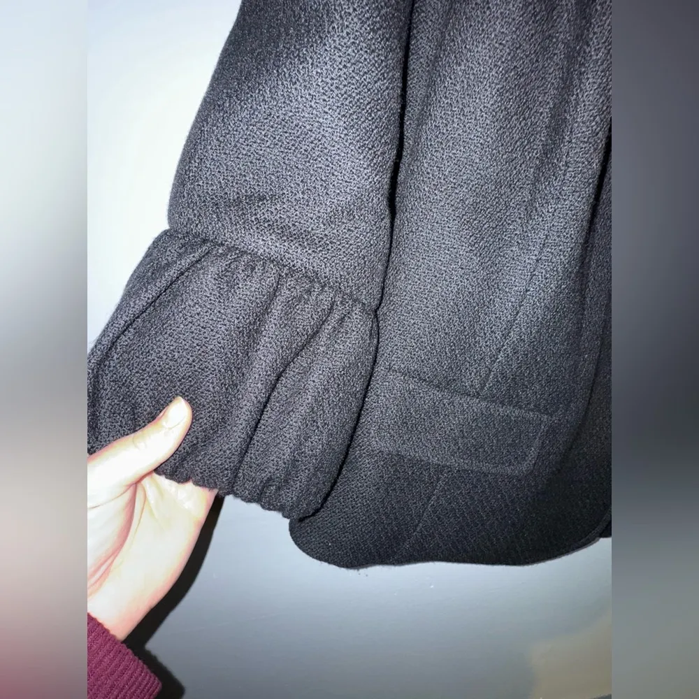 Talbots women’s blazer 3 button  boulce’ jacket‎ black size 18 w petite - Image 3