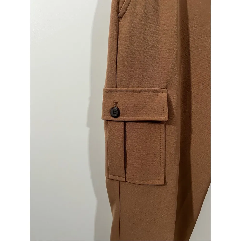 The Limited Drew Fit Cargo Dress Pants in Camel Size 8 Women’s - Image 4