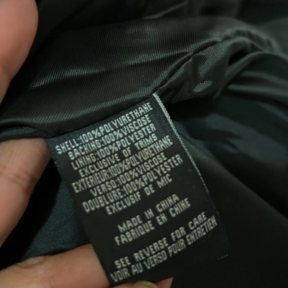 Steve Madden motorcycle jacket. Size M - Image 4