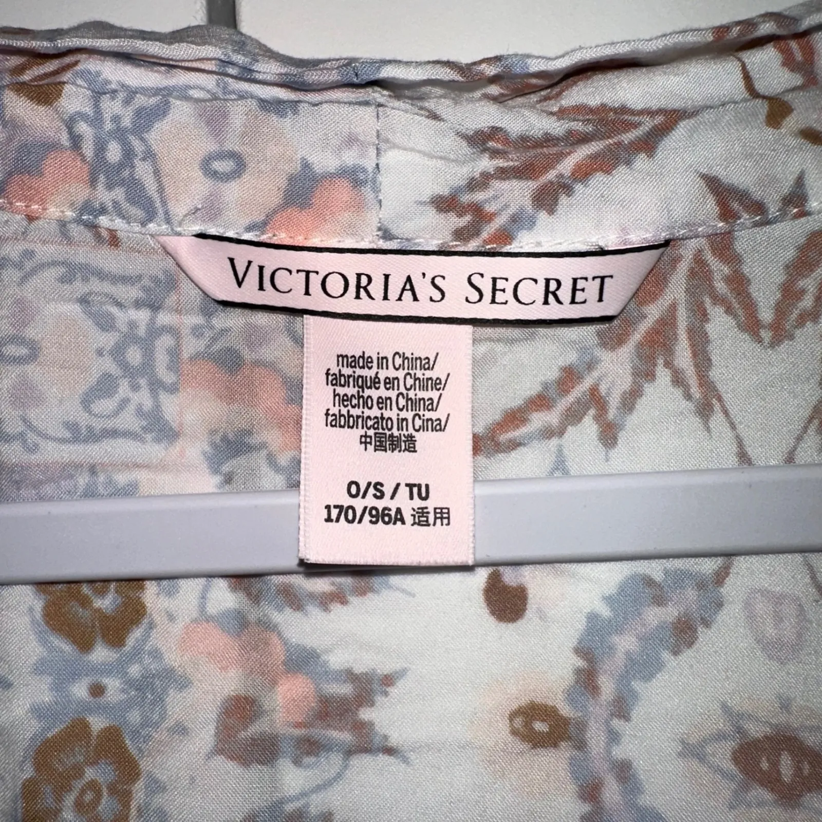 Victoria's‎ Secret Tie-Front Kimono Caftan Swim Cover-Up — One Size Boho print - Image 3