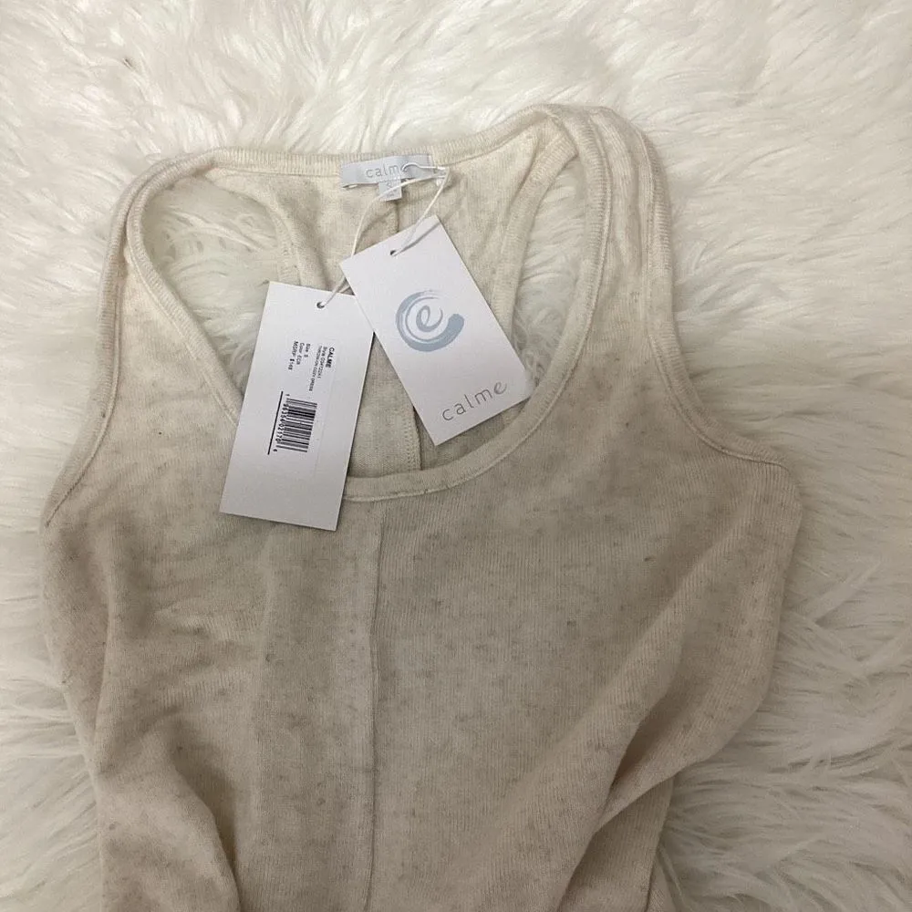 New. Calme by Johnny Was cozy racerback dress. Small. Retails $148 - Image 7